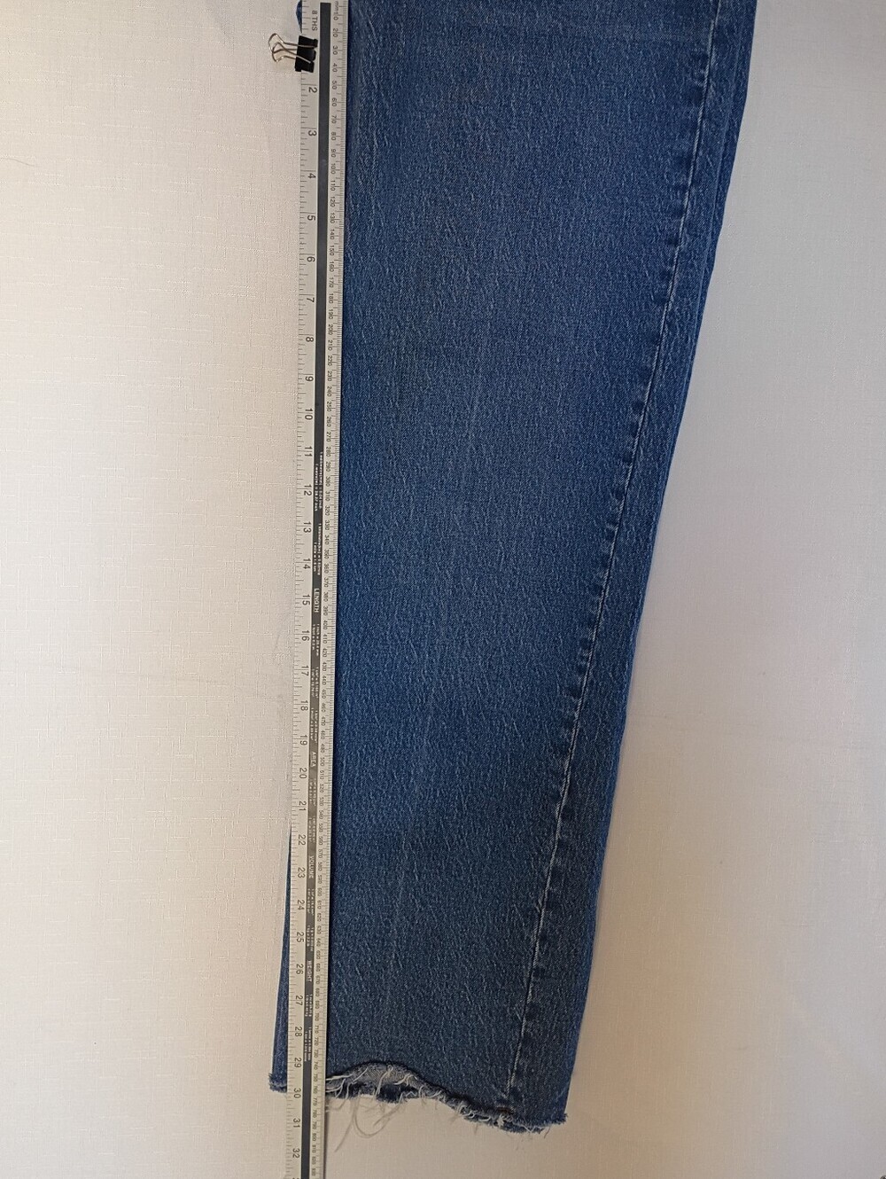 Abercrombie & Fitch Women's The 90's Relaxed High Rise Straight-Leg Jeans 28 - Picture 12 of 15